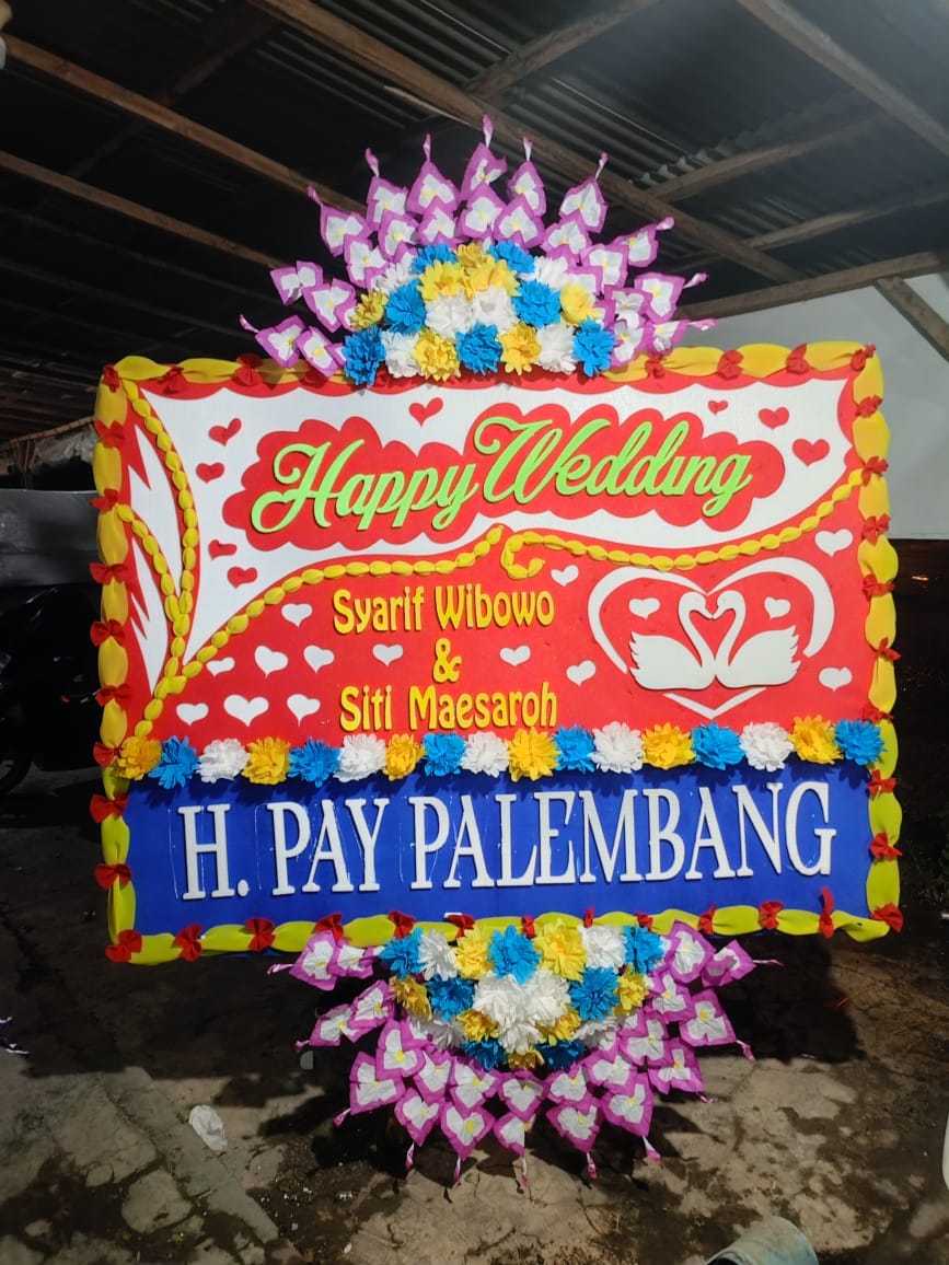 Bunga Happy Wedding 004 - Tegal - Image 3