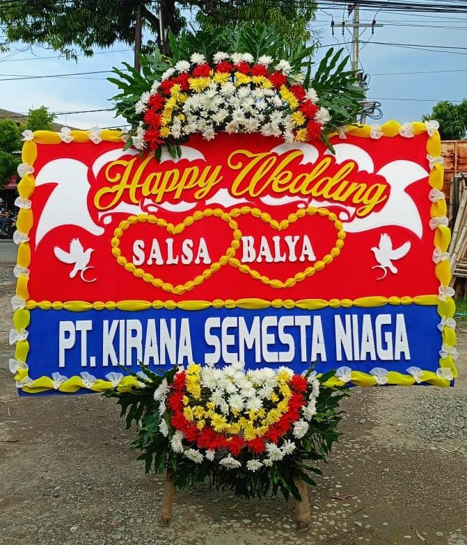 Bunga Happy Wedding 004 - Tegal - Image 11