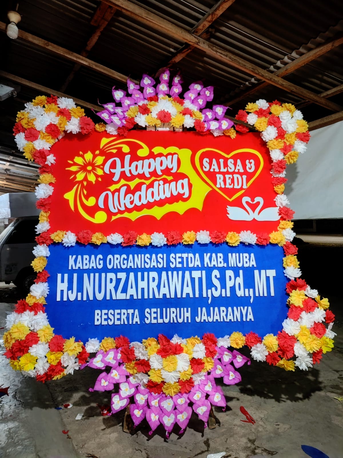 Bunga Happy Wedding 024 - Tegal