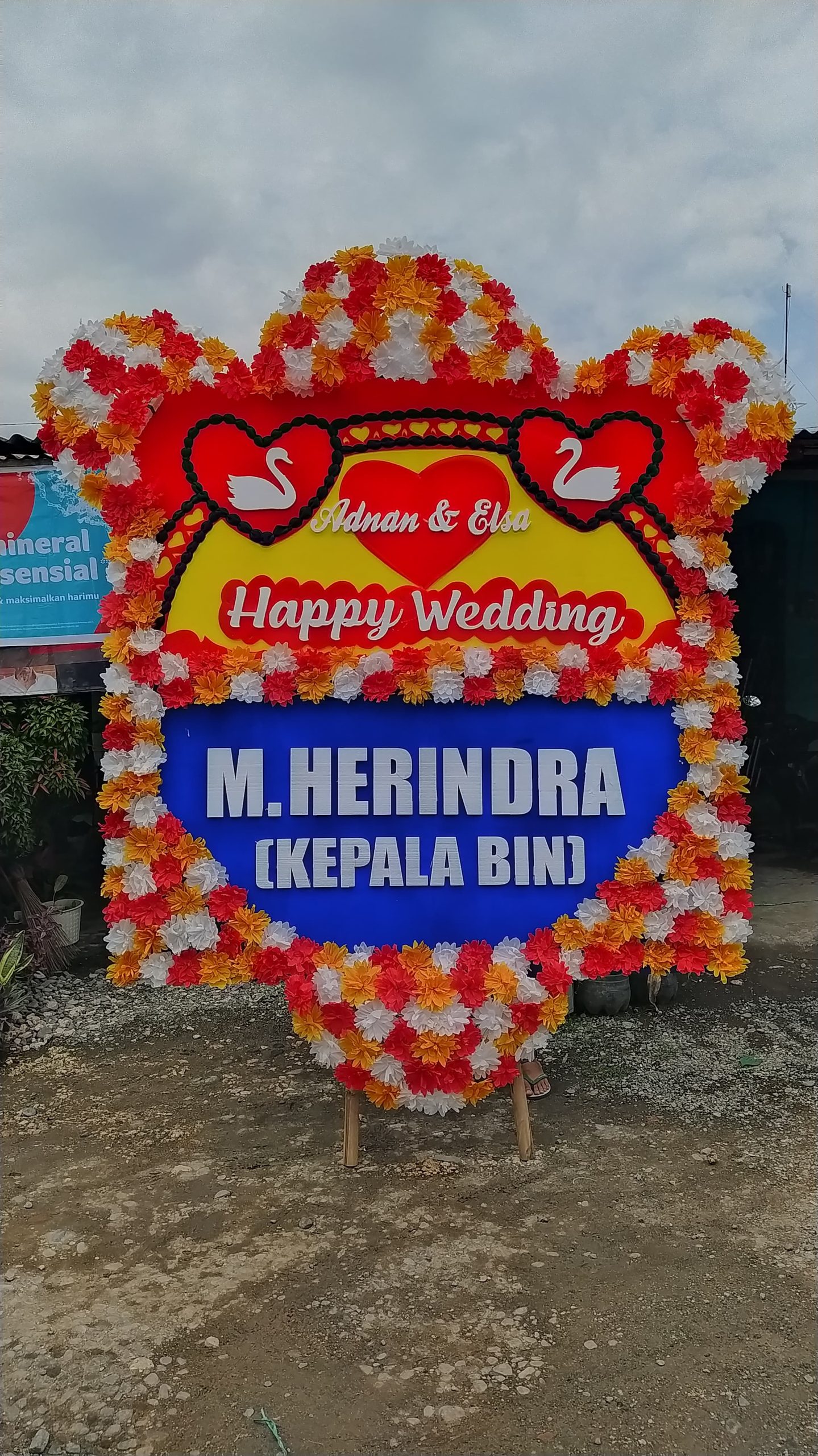 Bunga Happy Wedding 030 - Tegal