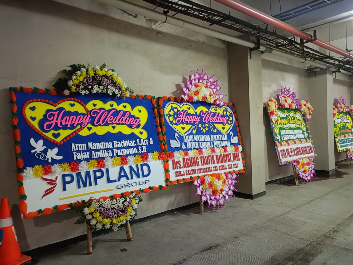 Bunga Happy Wedding 023 - Tegal